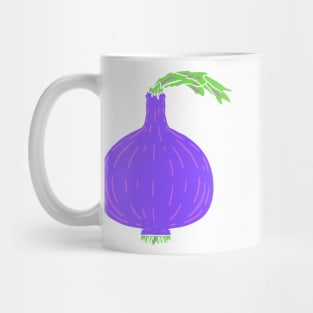 Purple Onion Mug